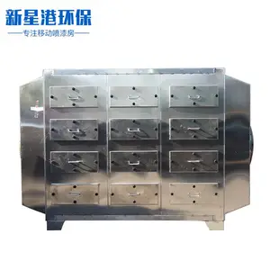 厂家直供漆雾处理空气净化设备有机废气处理吸附箱活性炭环保箱
