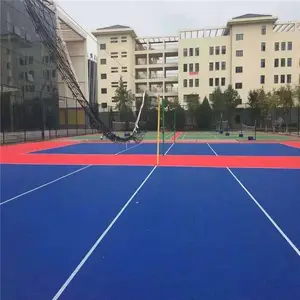 晋中室外篮球场地垫锁扣块状拼接式安装便捷