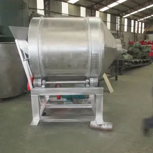 粮食种子包衣机不锈钢材质滚筒卧式混合机价值