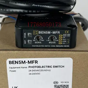 正品现货***BEN5M-MFR AUTONICS光电传感器开关BEN10M-TFR BEN300-DDT