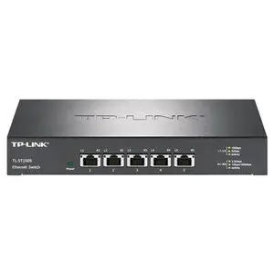 TP-LINK TL-ST1005 全万兆网络交换机5口10G超高速企业级商用办公