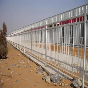 院墙锌钢栅栏 铁艺锌钢护栏围栏 别墅小区庭院围栏 使用寿命长久