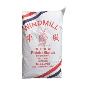 供应现货荷兰风车牌马铃薯淀粉食品级?超级生粉