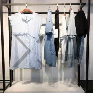 广州品牌服饰经销批发山川布衣女装货源***进货渠道新款组货包