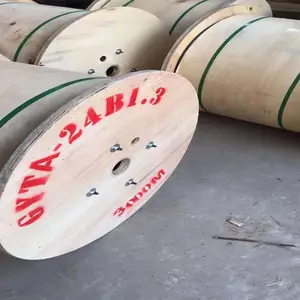 广州一路通光缆 厂家供应 国标室外单模双铠双护套48芯GYTA53 直埋式光纤光缆