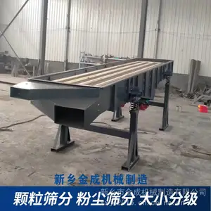 木屑除杂单层筛直线振动筛分级树皮的效率也很好