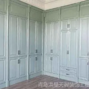 美式实木衣柜