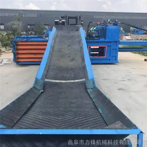 大型矿泉水瓶打包机全自动卧式液压打包机环保节能废品打包机