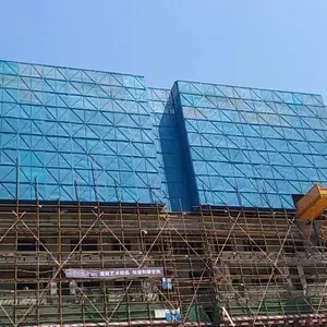 28层高层建筑专用山东泰义全钢爬架