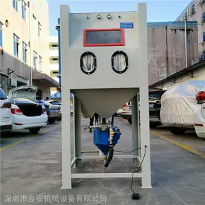 一体式喷砂机厂家批发箱体式加压喷砂机 接定制高压喷砂机 深圳盘安加压喷砂机