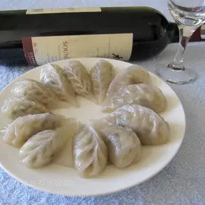 高原食材 松茸饺一袋350克 酒店 餐馆 家庭 一件代发