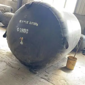������ˮ�ܵ�������ұ�ˮ����ʵ���𽺶�ͷDN1500mm��ߴ������ͺſ��Զ����ٴ�����