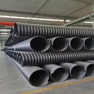 �� ���� ���� ����HDPE˫�ڲ��ƹܾ���ϩ��ھ�PE���ƹ�300 400��ˮ������ˮ�ܵ�