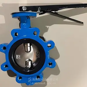 DZ971X铸铁凸耳式蝶阀SIGEVAL单法兰对夹蝶阀 管道尾端阀门