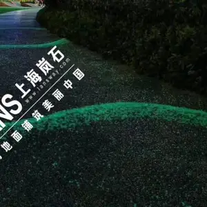 发光路面主要采用的什么材料
