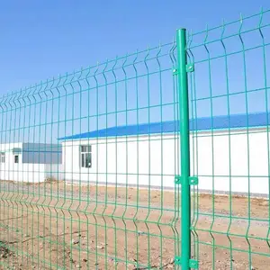 别墅防护网 庭院防护网 锦庆定制小区双边丝护栏