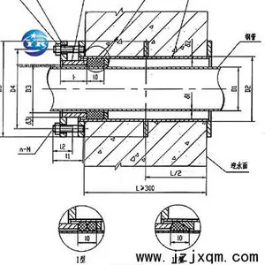 ���Է�ˮ�׹�DN500����п��ˮ�׹ܣ������ˮ�׹ܱ�׼02S404