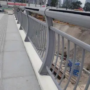 不锈钢市政护栏 东莞河边防撞栏杆 人行道护栏厂家