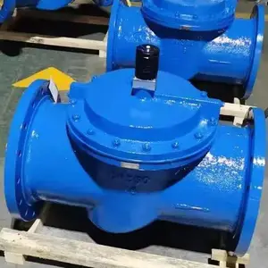 ZCS-10HT DN200水用 热水管道式铸铁法兰电磁阀