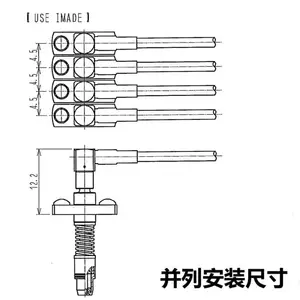 兼容替代HRS广濑U.FLP-ML51.J-PA(F)-ST射频测试探针