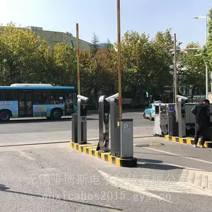 卡博斯智能车牌识别厂家 无锡停车场智能道闸收费系统 先离场后付费