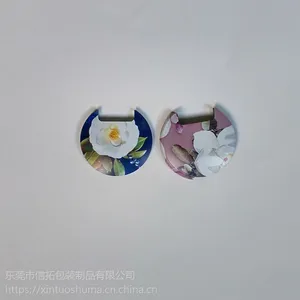 烫金不锈钢水转印加工厂家 五金圆盘水贴加工定制图案