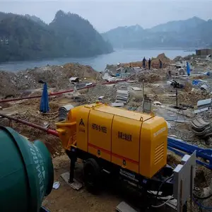益阳车载泵租赁商家-竹峰机械-永州车载泵租赁