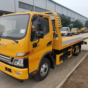 江淮骏铃v7清障车 道路救援车 平板清障车 江淮黄牌清障车 云内156马力