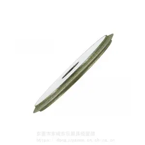 东莞东巨订做1EE1电镀开槽砂轮 双斜边30度 磨V型槽开刃