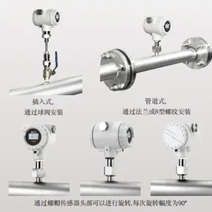 压缩空气/天然气/氮气/氢气/混合气体德国S450 防爆气体热式质量/流量传感器/插入式