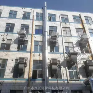 广州白云区车间通风环保设备 除尘白铁管安装