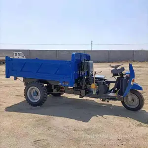22匹液压柴油农用三轮车 农用爬坡柴油运输车 自卸翻斗车
