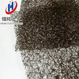 三维保护毯 恒拓耐低温 黑色20mm 河道水库用PA水土生态毯