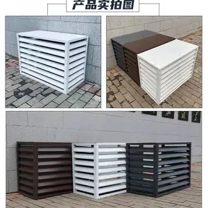 苏州空调罩厂家-空调外机罩-空调保护罩-冲孔铝板空调罩-铝单板空调罩厂家