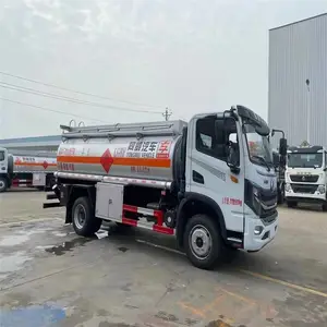 成都江淮8吨油罐车小型流动加油车二手前四后八油罐车多少钱