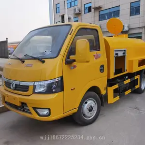 东风途逸蓝牌2-3方城市下水道疏通清洗车 高压泵和卷盘