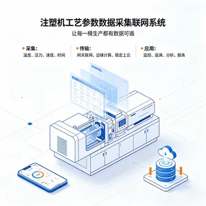 注塑机实时状态及工艺参数联网系统