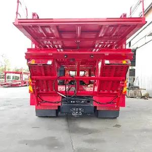 中置轴车辆运输车 车辆运输半挂车 拖挂运输车 出口定制半挂车
