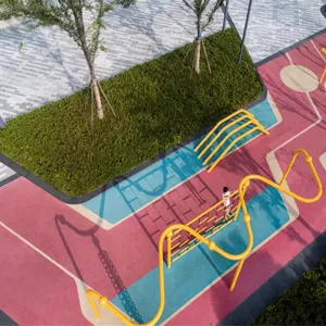 2022年零上温度可以预约彩色透水混凝土施工啦