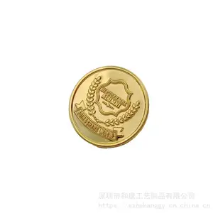 金属徽章定做 企业LOGO司徽胸针定制作 周年庆纯银质纪念胸章订做