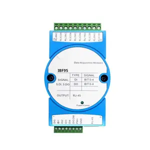 MODBUS TCPԶ��DI/DO�źŸ��봮��ģ�顢Զ��IOͨ��ģ�� IBF95-rj45