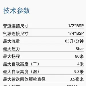 水处理SEKO气动隔膜泵JANUS 系列 型号J0060化学药剂输送泵