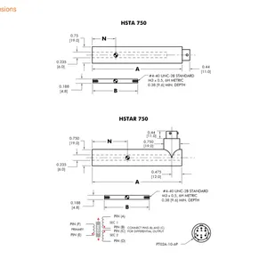 ��Ӧ����Macro Sensors HSTA �� HSTAR 750 ���½������� LVDT