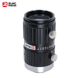 ZLKC中联科创25mm定焦HK2528MP25高分辨率低畸变视觉检测C口镜头