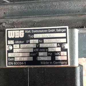 WEG ODG 634/500 1.1/0.63A 180W 230/400V 50Hz ������������ۼ�ά��