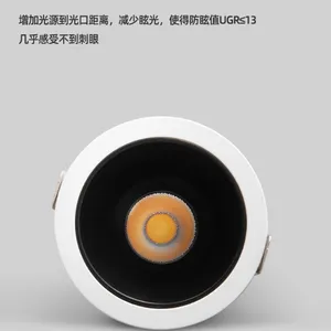 �������ȫ���׷�ѣǶ��ʽ led�������컨�Ƽ��ÿ�������Сɽ�� ���-12Wů��3000K 4000K-����75