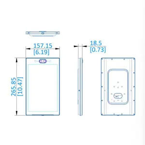 DS-K1T692AM ��������10.1Ӣ�簲׿����ʶ���Ž�һ��� 10�������� 1������ 50���ſ� 50�����¼���¼
