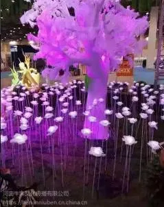 美美哒呼吸灯玫瑰花海造型设计出售