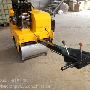 手扶压路机多少钱双钢轮震动压实机厂家柴油汽油发动机马路土层压实沟槽回填土