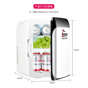 安南PA-10WL 迷你车载冰箱 冷暖可调 车家两用 宿舍 化妆品 必用品